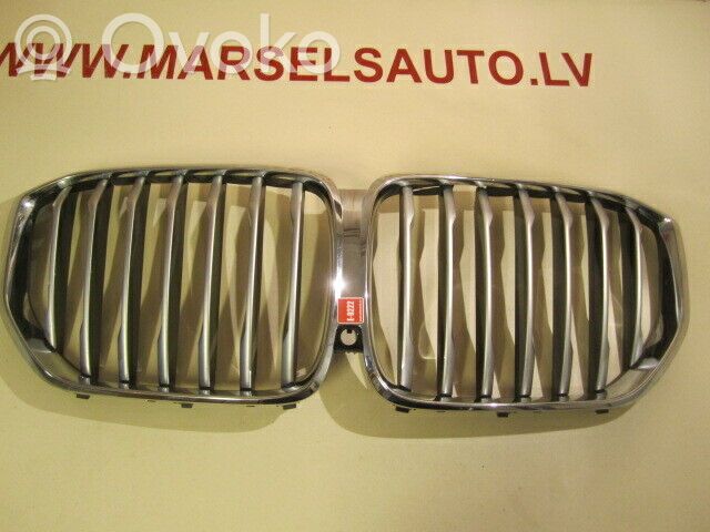 BMW X5 E53 Maskownica / Grill / Atrapa górna chłodnicy 