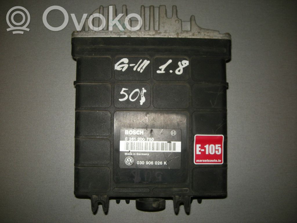 Volkswagen Polo III 6N 6N2 6NF Engine control unit/module 