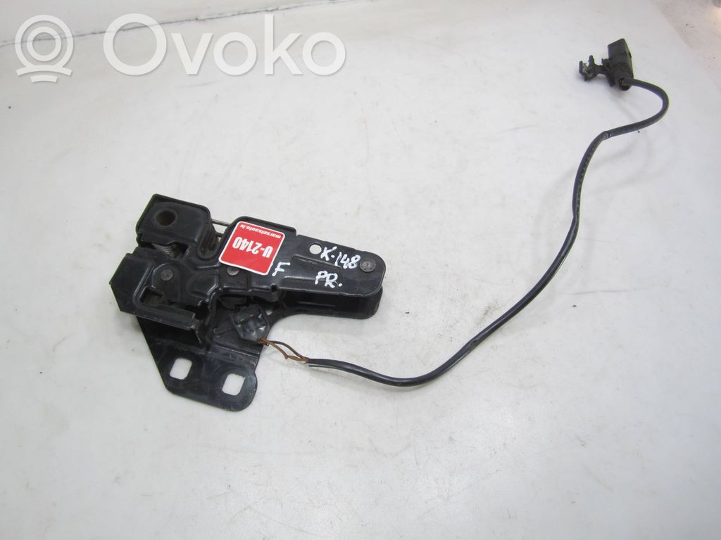Audi A6 S6 C6 4F Zamek pokrywy przedniej / maski silnika 