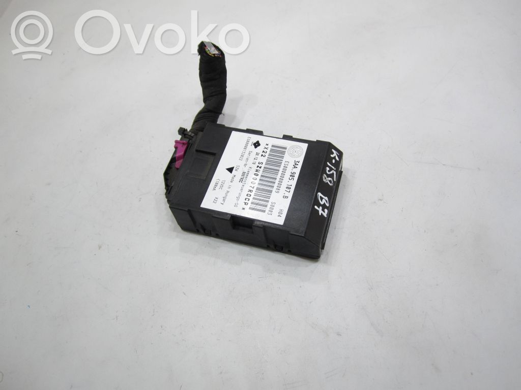 Volkswagen PASSAT B7 Unitate/modul de control fără cheie (KESSY) 