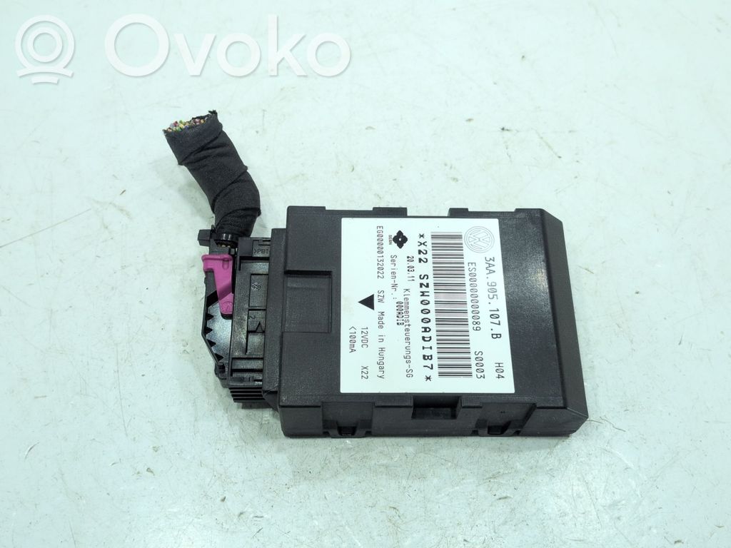 Volkswagen PASSAT B7 Altre centraline/moduli 