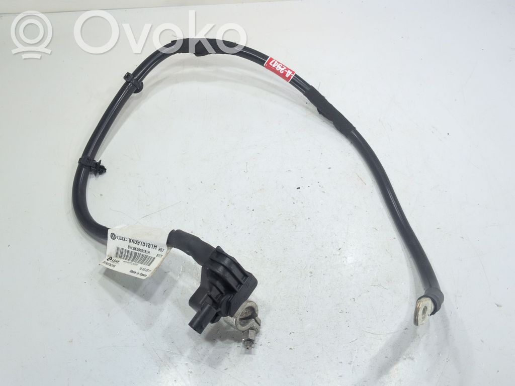 Audi A1 Negative earth cable (battery) 