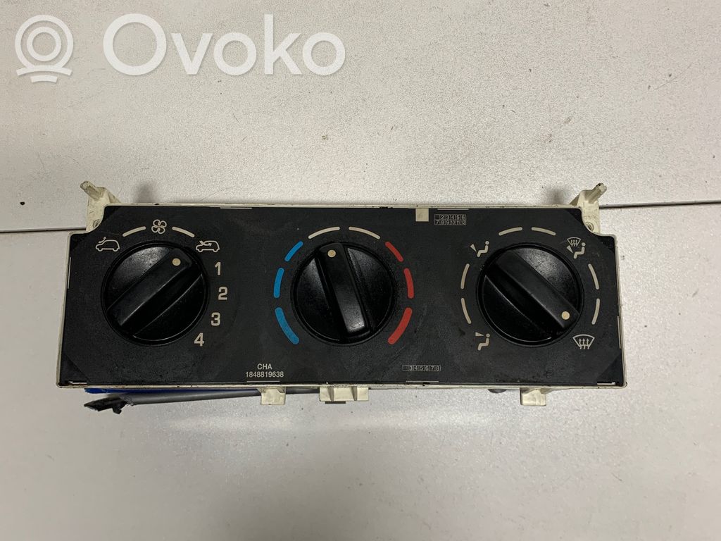 Citroen Berlingo Climate control unit 