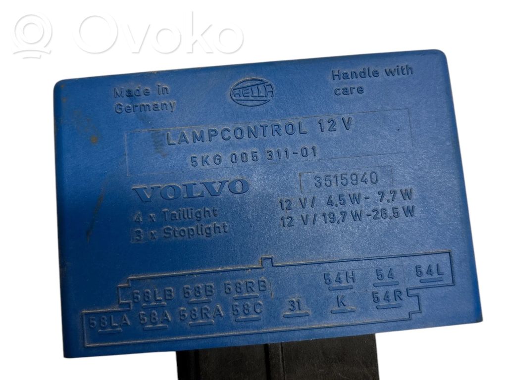 Volvo S70  V70  V70 XC Other relay 