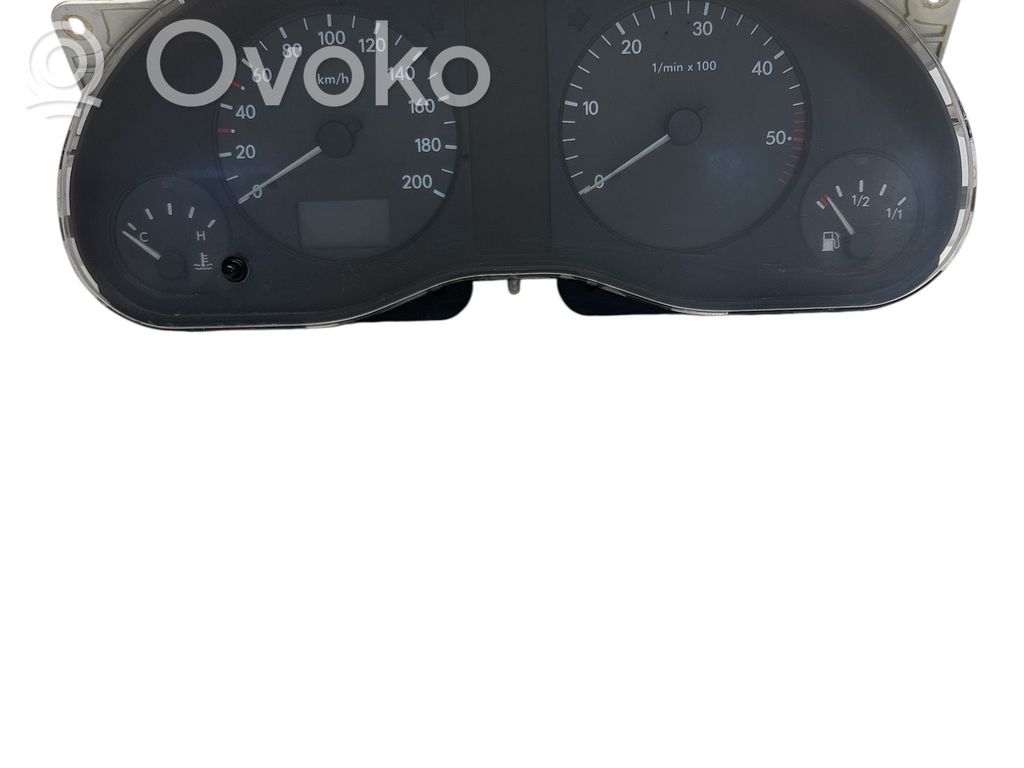 Volkswagen Sharan Velocímetro (tablero de instrumentos) 