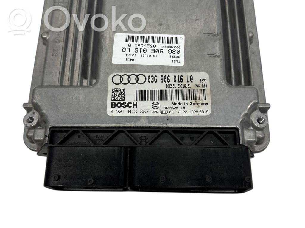 Audi A4 S4 B7 8E 8H Engine control unit/module 