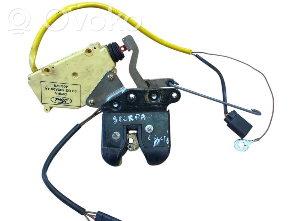 Tailgate/trunk/boot lock/catch/latch   90GG432A98AA