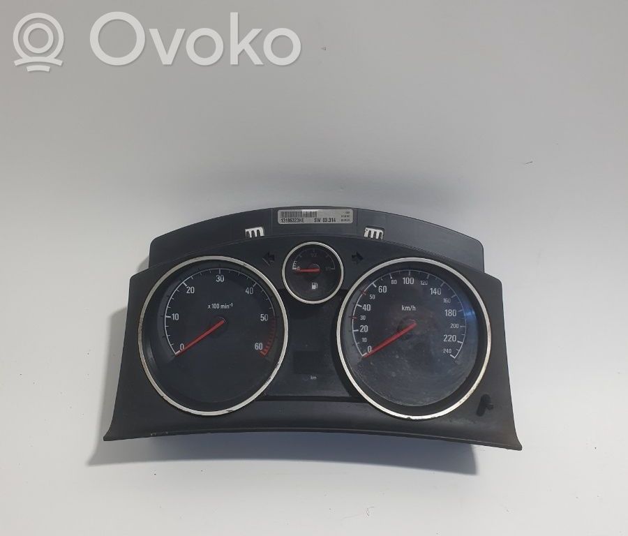 Speedometer (instrument cluster)   A2C53024902C,13186323HE