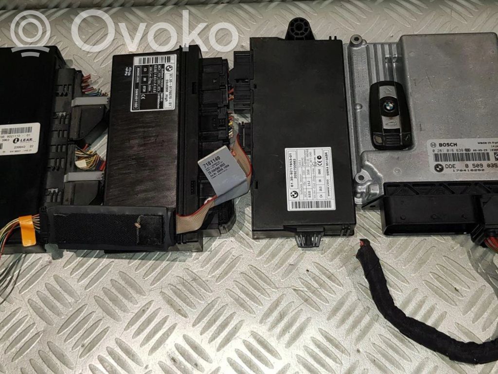 BMW 5 E60 E61 Kit cu ECU motor și set închidere uși 