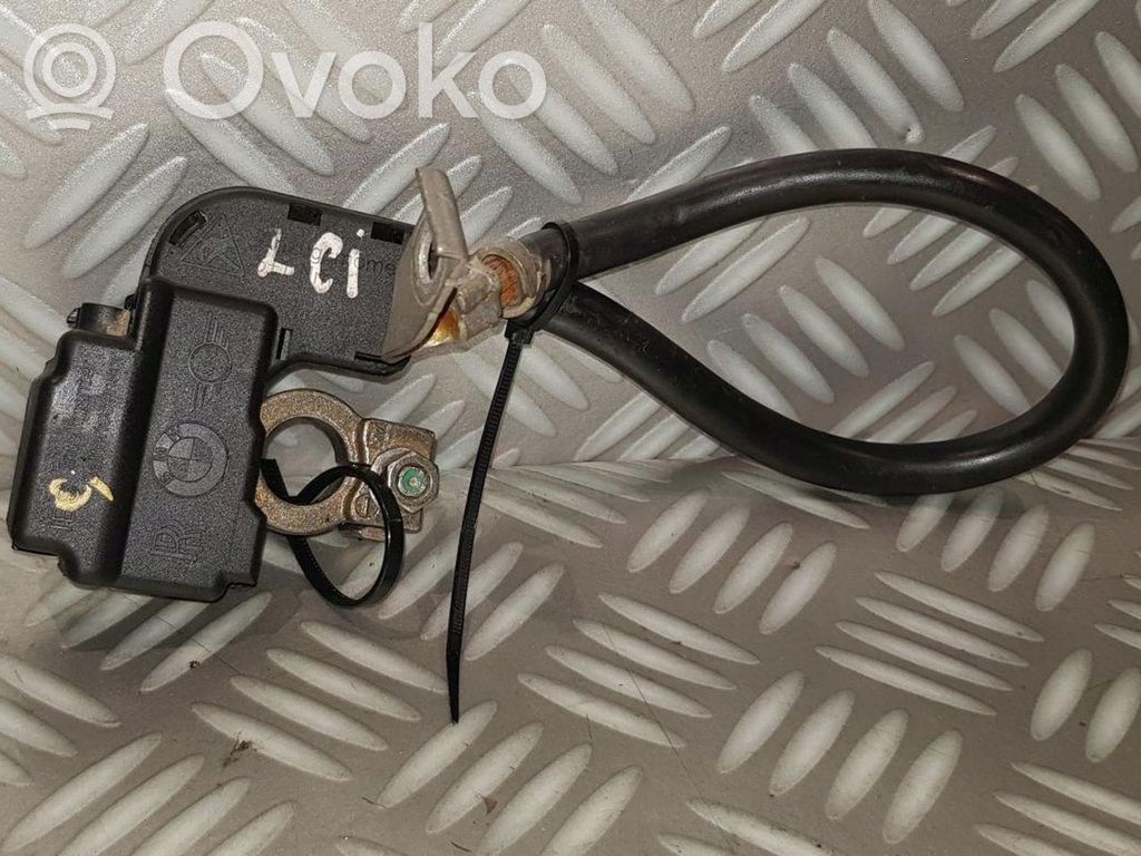BMW 5 E60 E61 Negative earth cable (battery) 