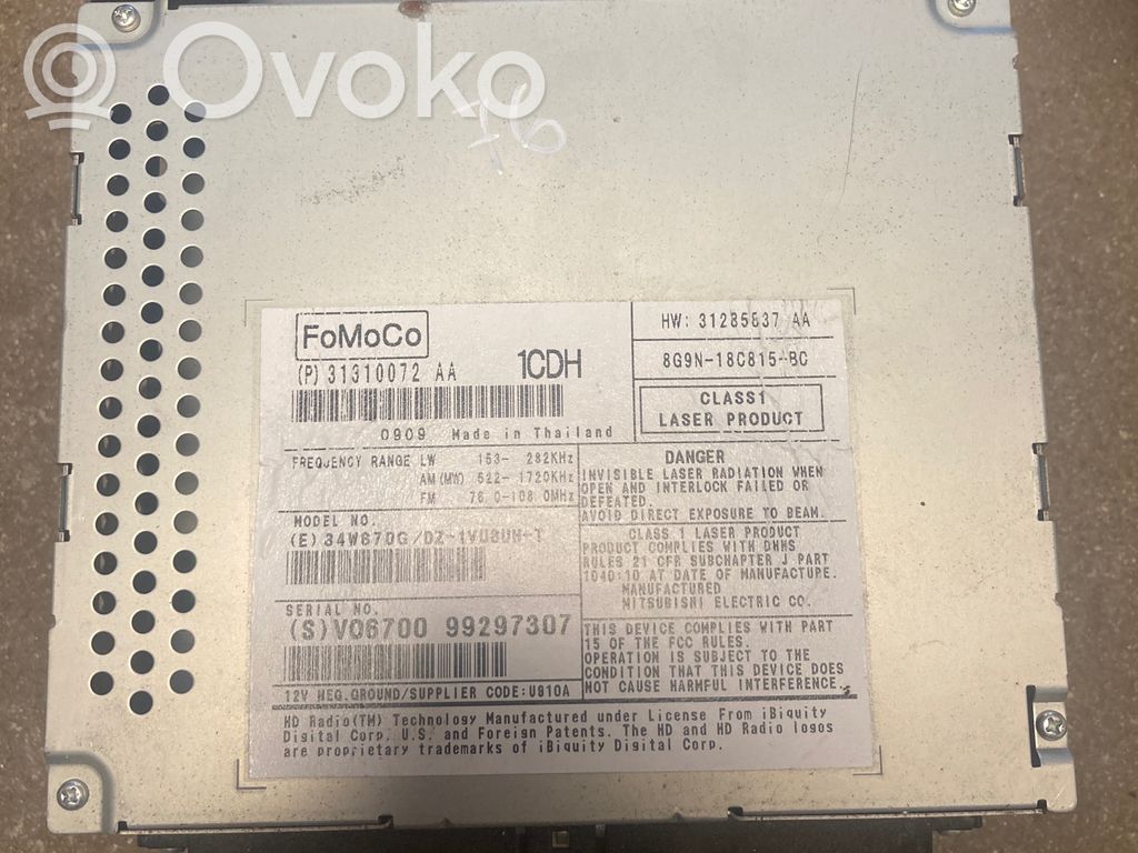 Volvo XC60 Unitate principală radio/CD/DVD/GPS 