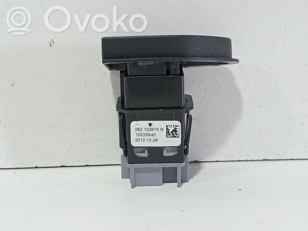 Renault Clio IV Interrupteur / bouton multifonctionnel 