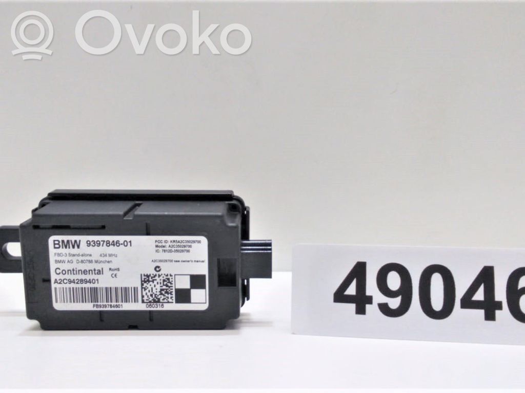 BMW 3 F30 F35 F31 Other control units/modules 