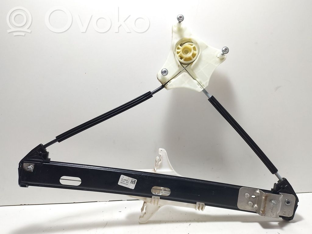 Seat Ibiza V (KJ) Mechanizm podnoszenia szyby tylnej bez silnika 