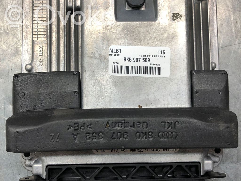 Audi Q5 SQ5 8R Engine control unit/module 