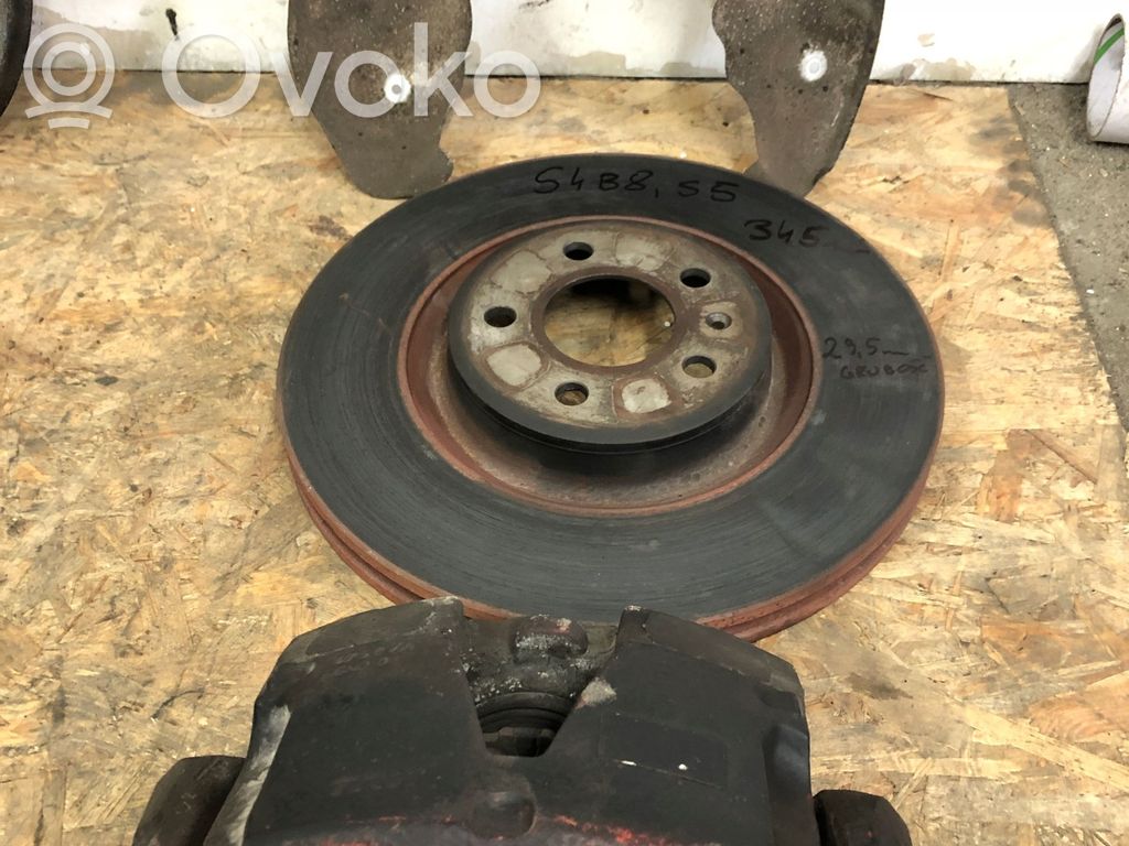 Audi A4 S4 B8 8K Front brake disc 