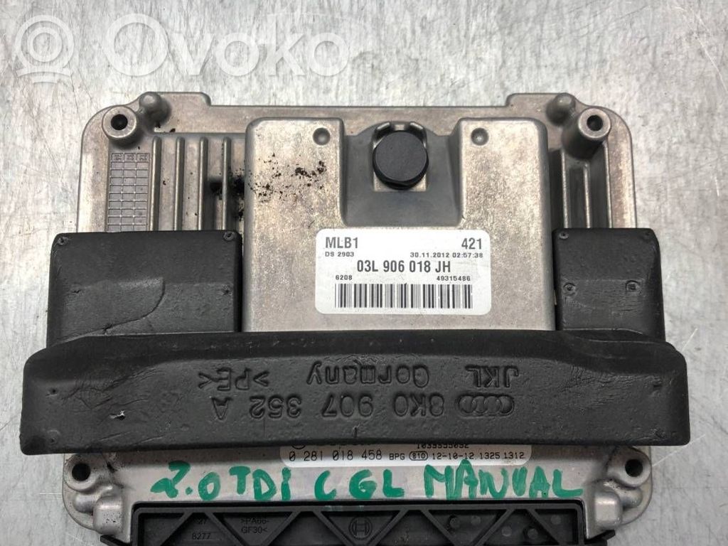 Audi A4 S4 B8 8K Engine control unit/module 