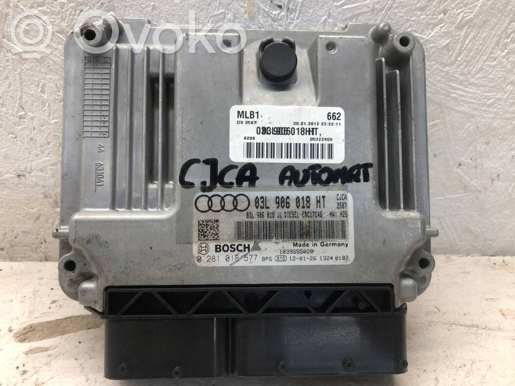 Audi A4 S4 B8 8K Engine control unit/module 