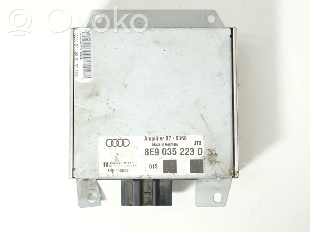 Audi A4 S4 B7 8E 8H Vahvistin 