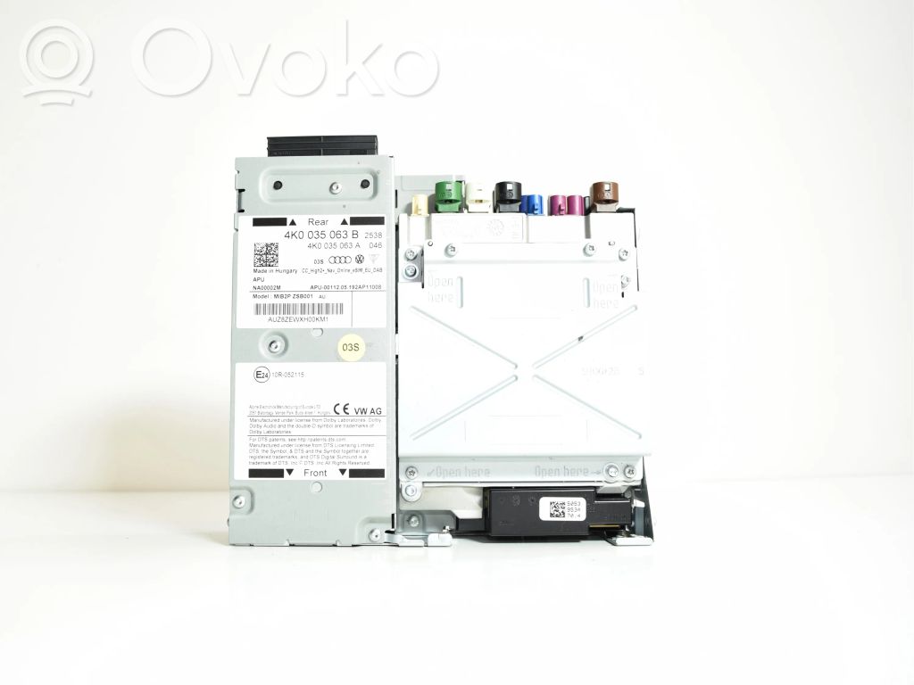 Audi A6 S6 C8 4K Unitate/modul control navigație GPS 