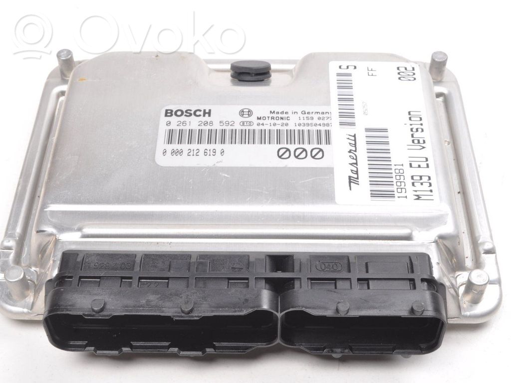 Maserati Quattroporte Komputer / Sterownik ECU silnika 