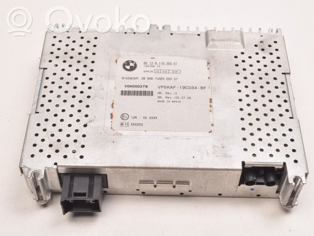 BMW 3 E92 E93 Center console control module 
