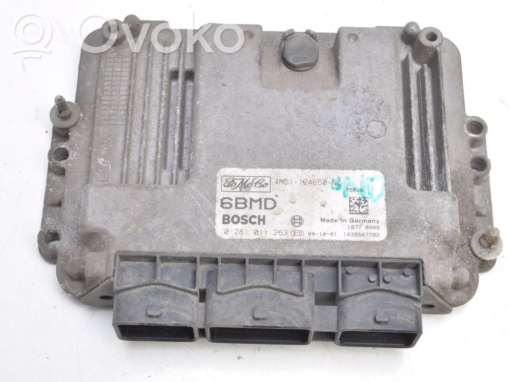Ford Focus Unité de commande, module ECU de moteur 