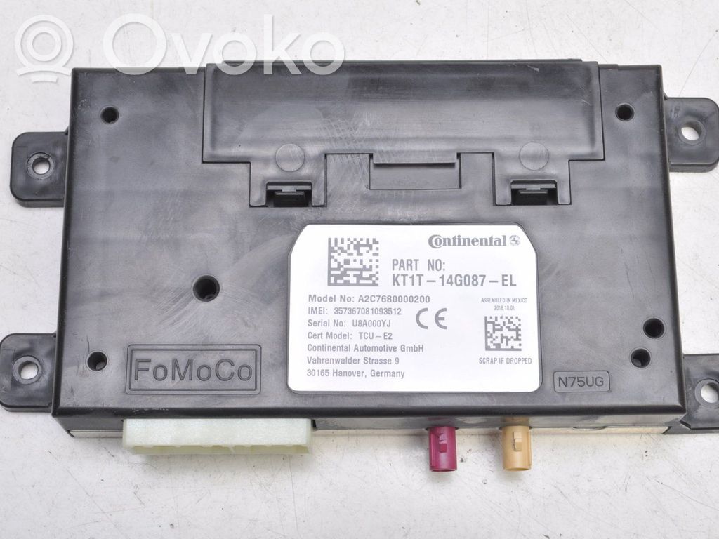 Ford Fiesta Bluetooth Modul Steuergerät 