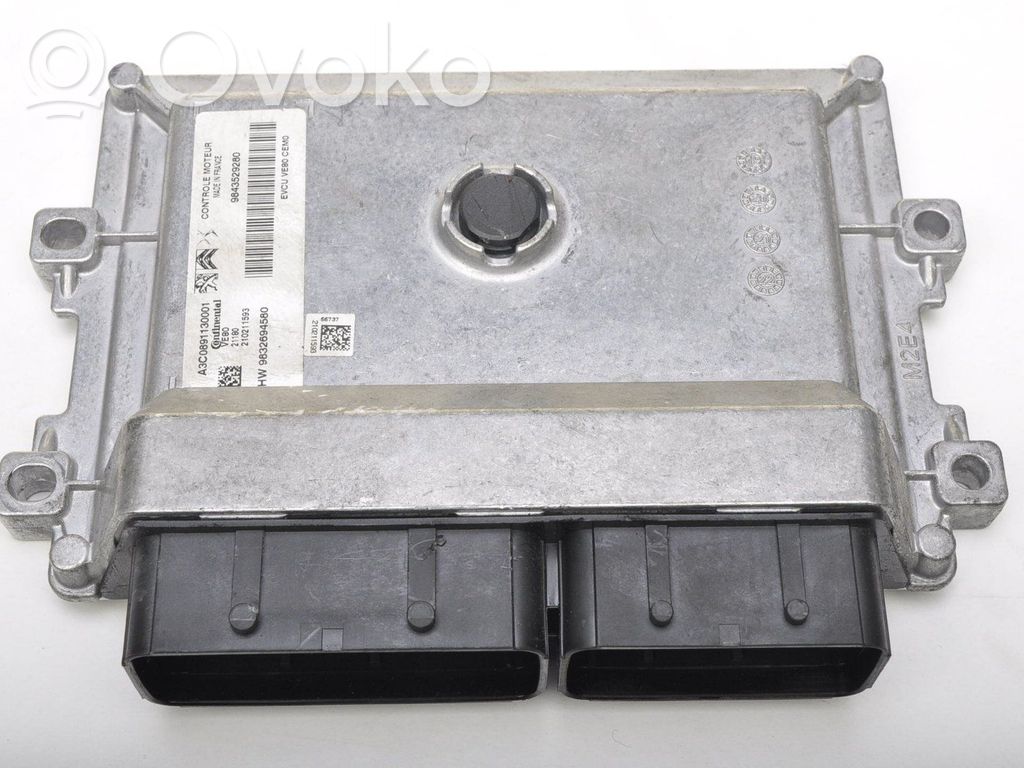 Unité de commande, module ECU de moteur   9843529280