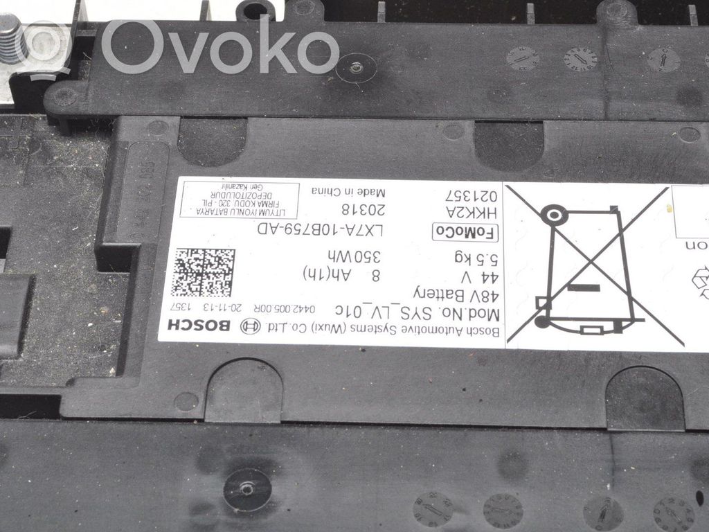 Ford Puma Hybrid / electric car battery 