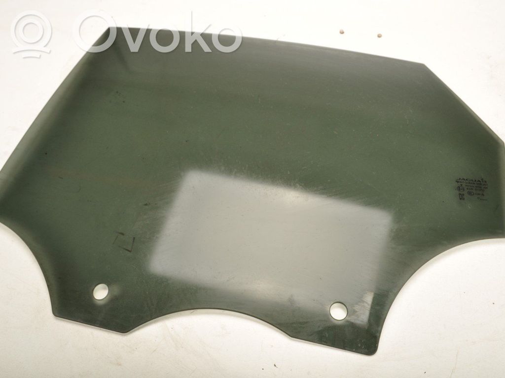 Rear door window glass
