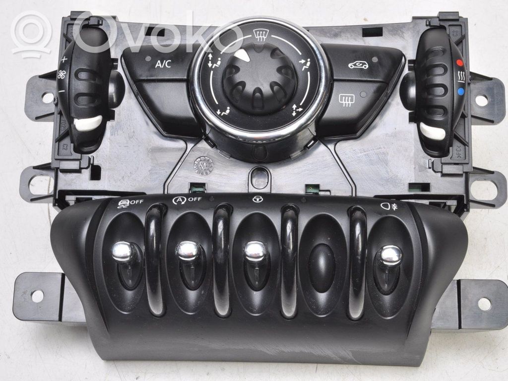 Mini Paceman (R61) Climate control/heater control trim 