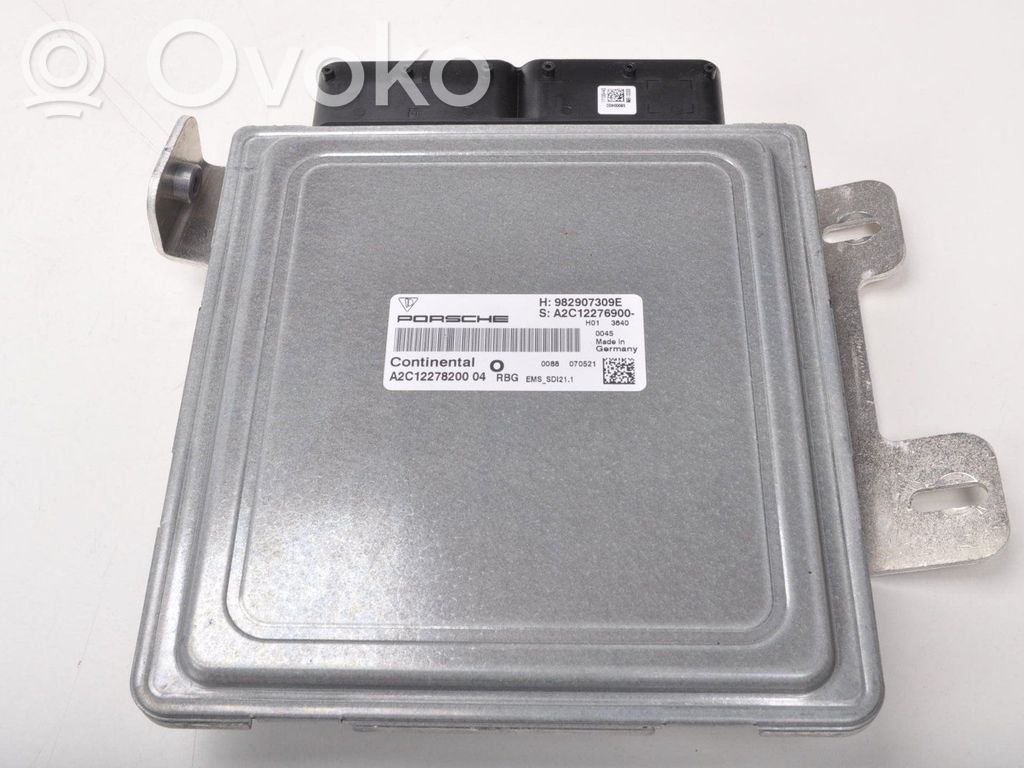 Porsche Cayman 982 Unidad de control/módulo ECU del motor 