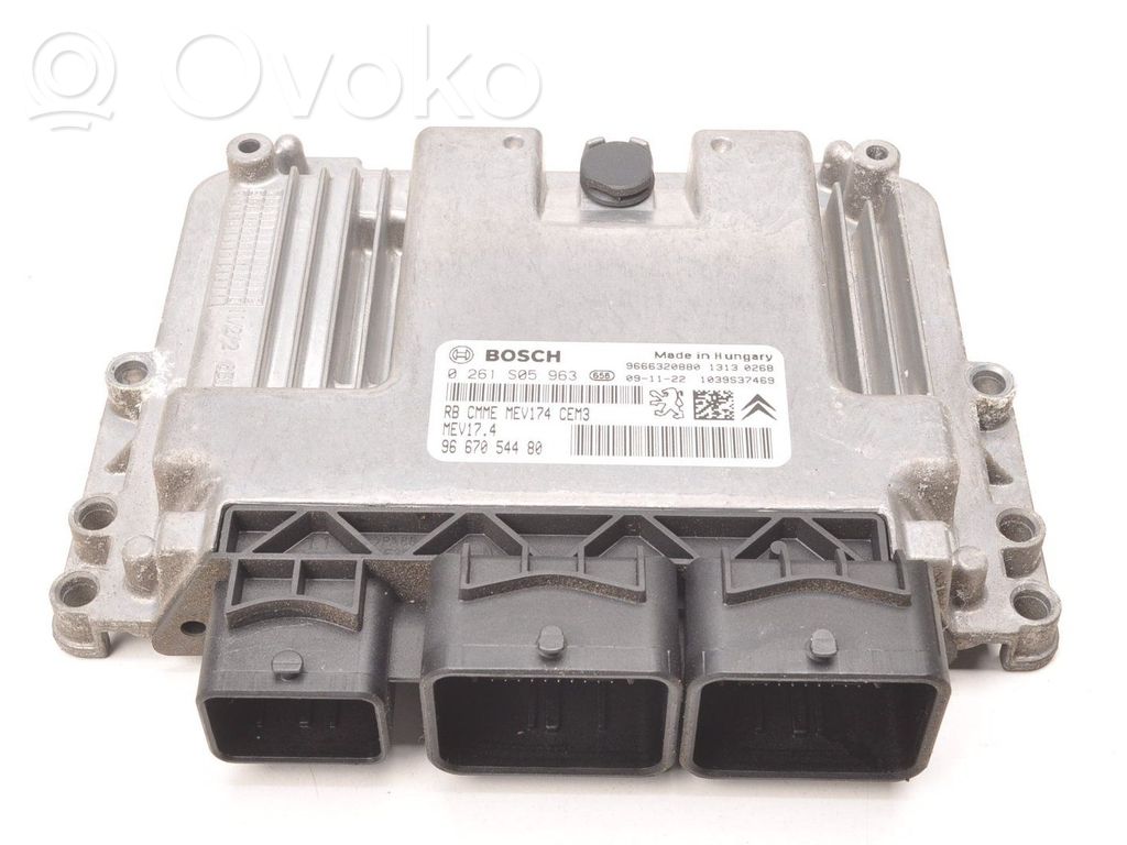 Engine control unit/module ECU   9667054480