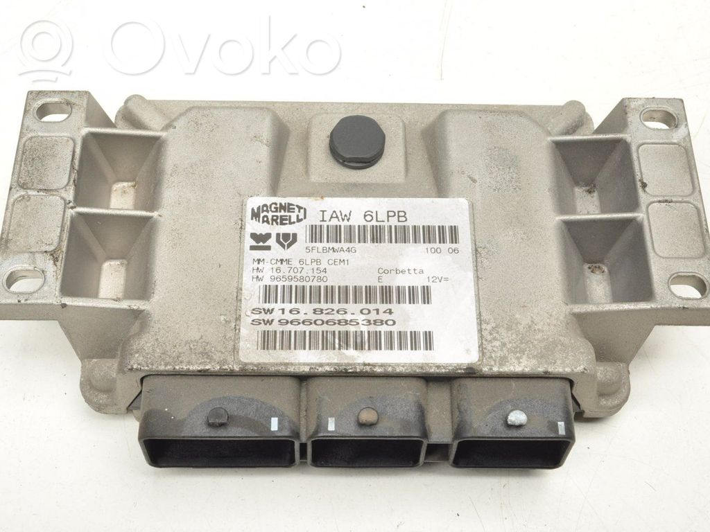 Peugeot 407 Engine control unit/module ECU 
