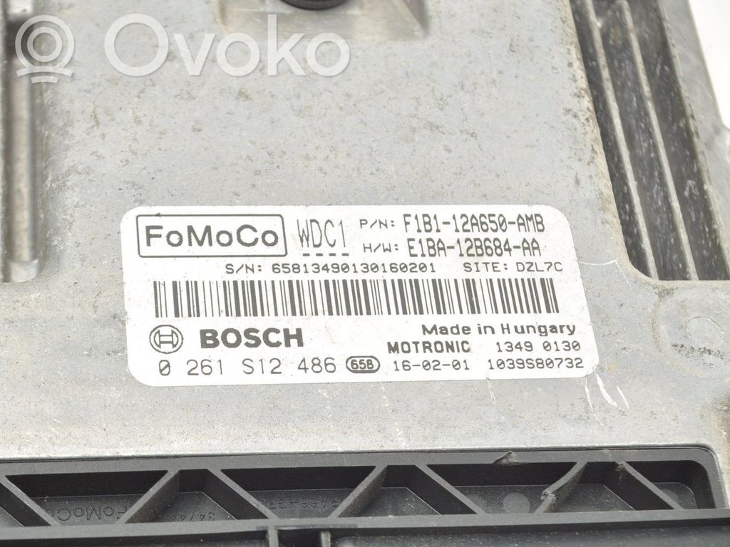 Ford Fiesta Engine control unit/module ECU 