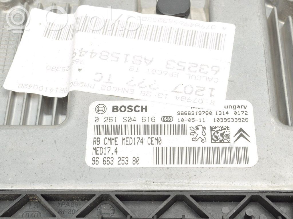 Engine control unit/module ECU   9666325380