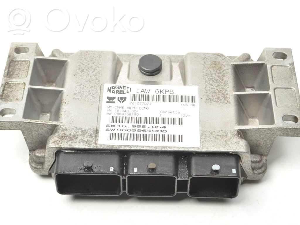 Engine control unit/module ECU   9665964980