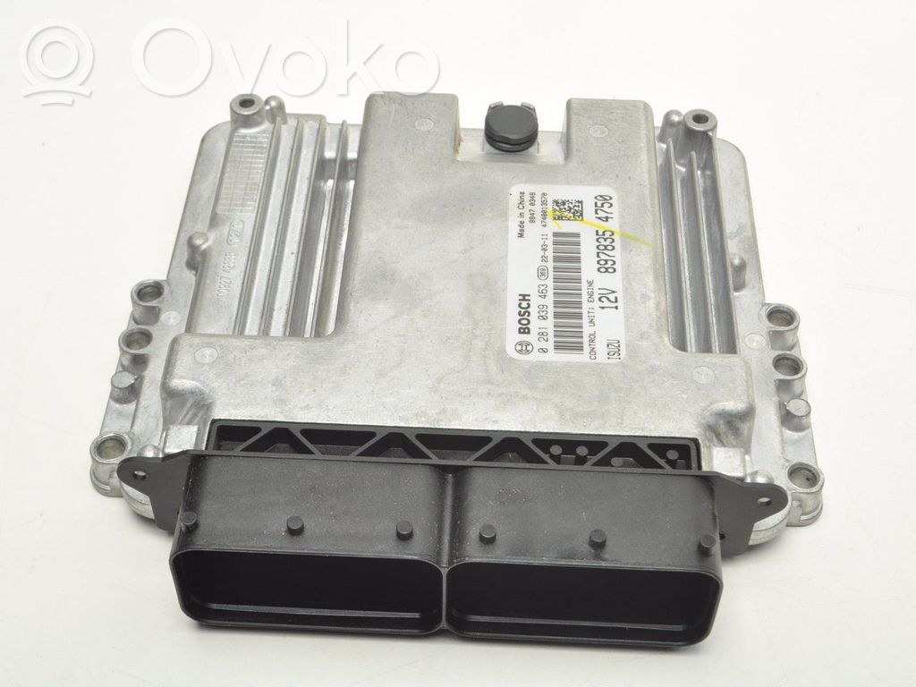 Isuzu D-Max Engine control unit/module ECU 