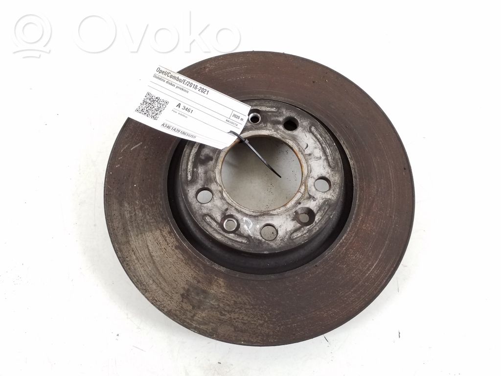 Front brake disc