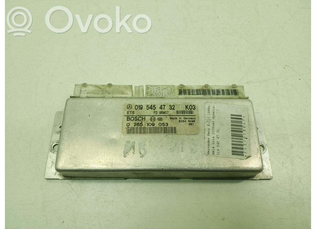 Mercedes-Benz E W210 ESP (stability system) control unit 