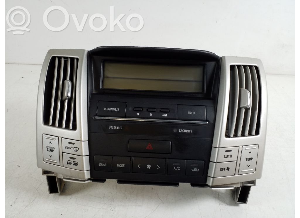 Lexus RX 330 - 350 - 400H Air conditioner control unit module 