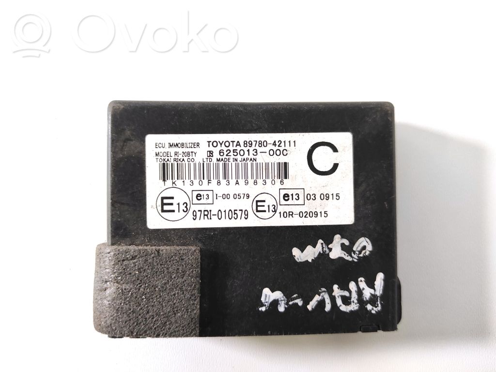 Toyota RAV 4 (XA30) Unitate/modul comandă imobilizator 