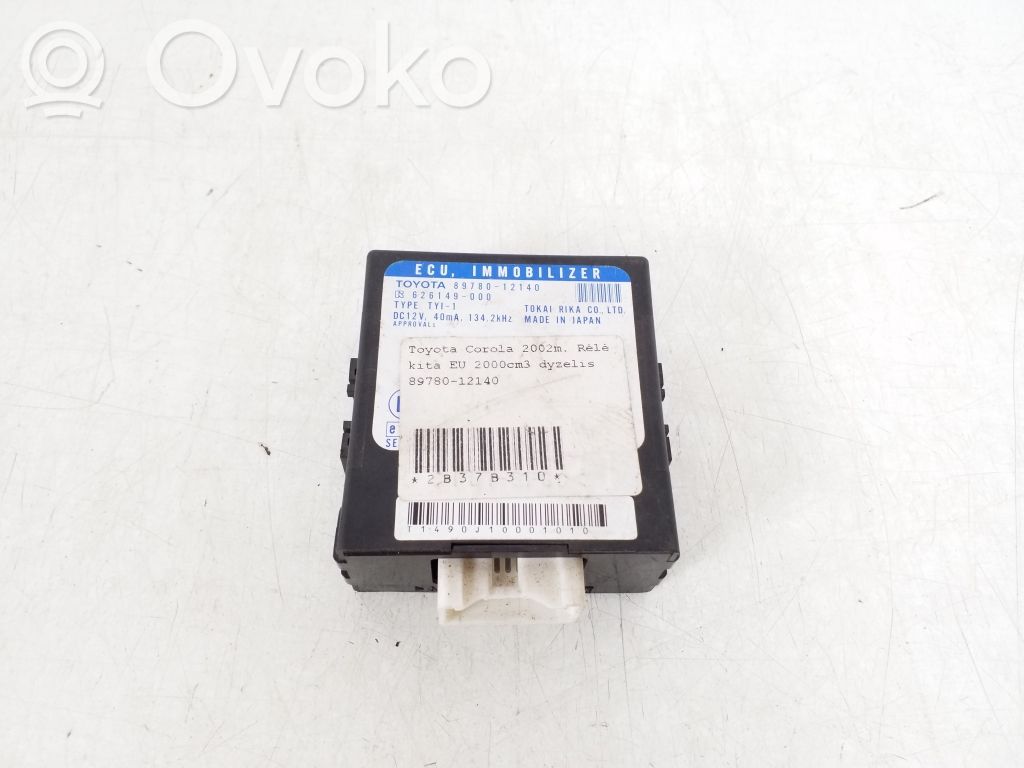 Immobilizer control unit/module   8978012140