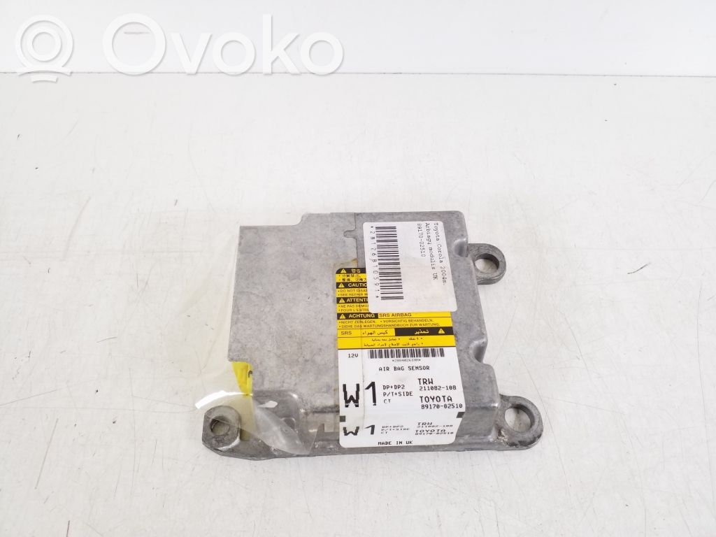 Toyota Corolla E120 E130 Airbag control unit/module 
