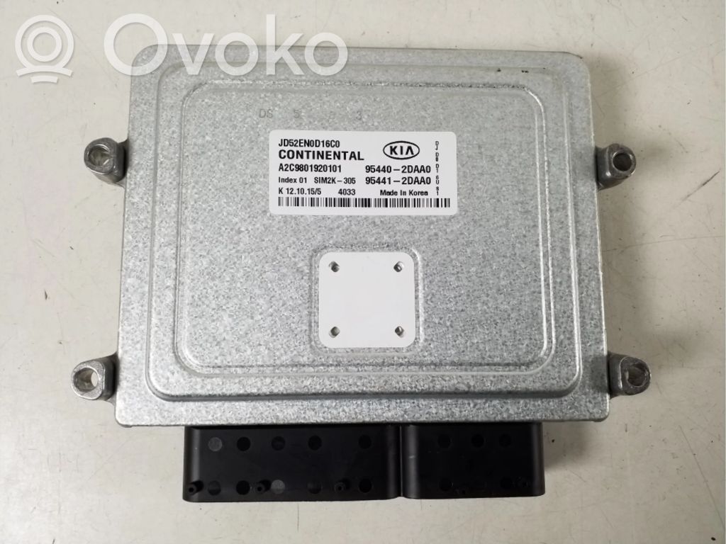 KIA Ceed Engine control unit/module 