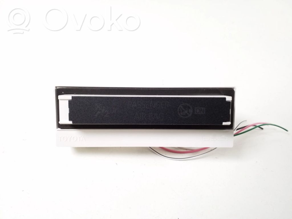 Toyota Corolla E210 E21 Passenger airbag on/off switch 