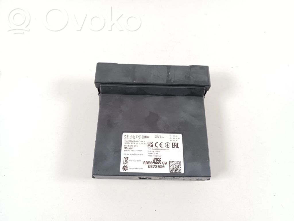 Autres unités de commande / modules   9850435680