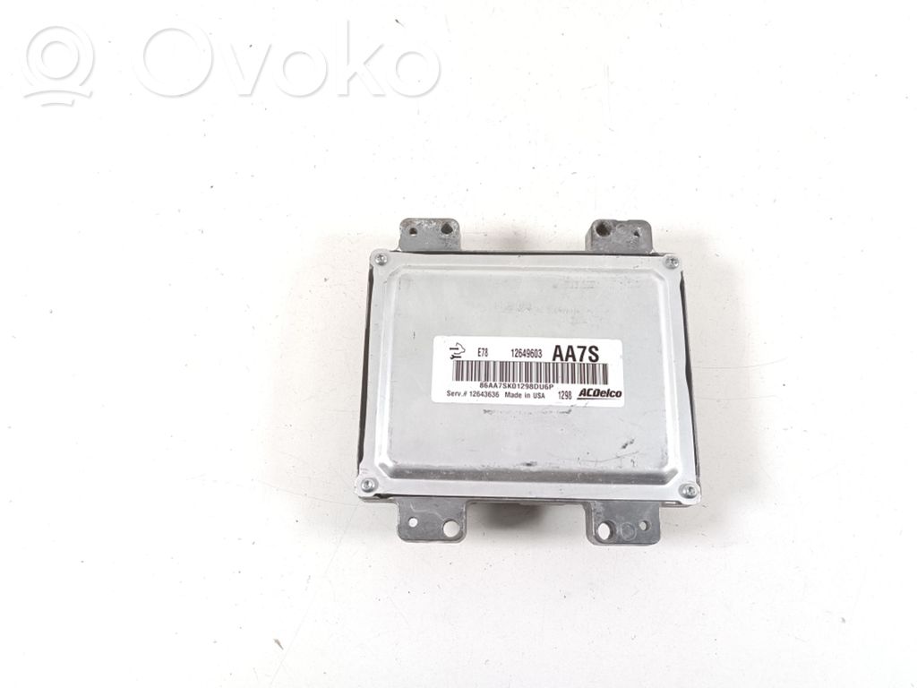 Opel Ampera Unidad de control/módulo del motor 