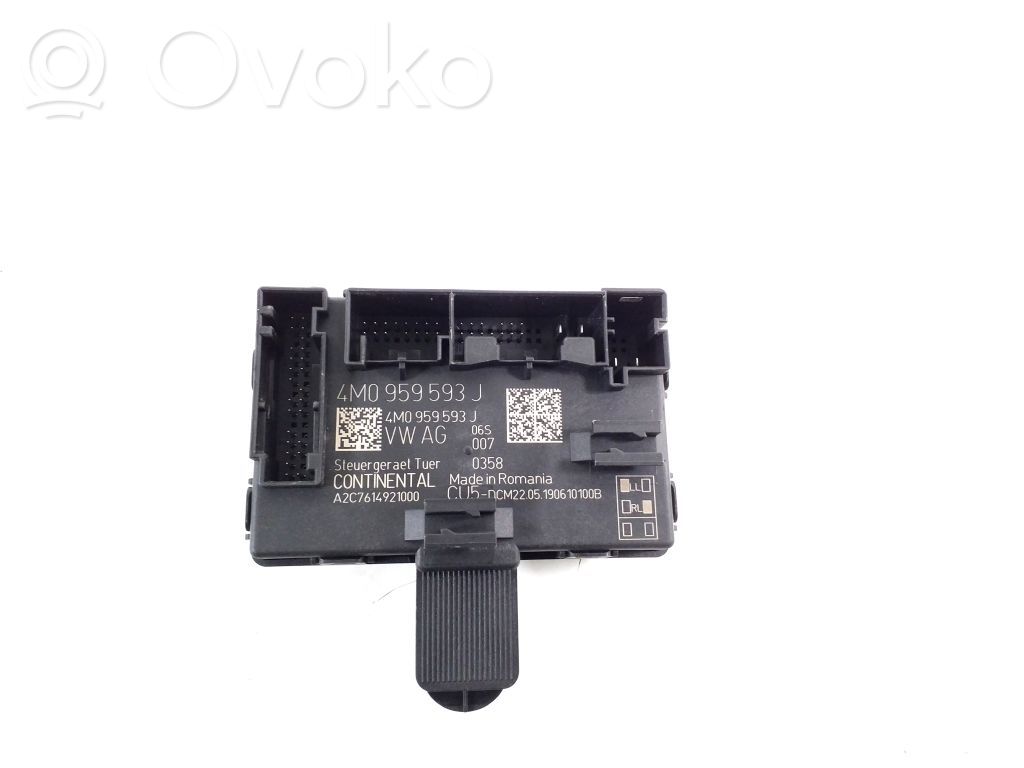 Door control unit/module   4M0959593J